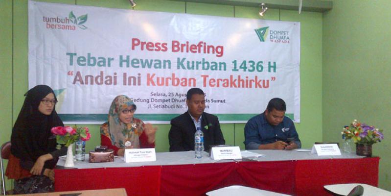 Dompet Dhuafa Salurkan 117 Ekor Hewan Kurban di Sumut dan Aceh