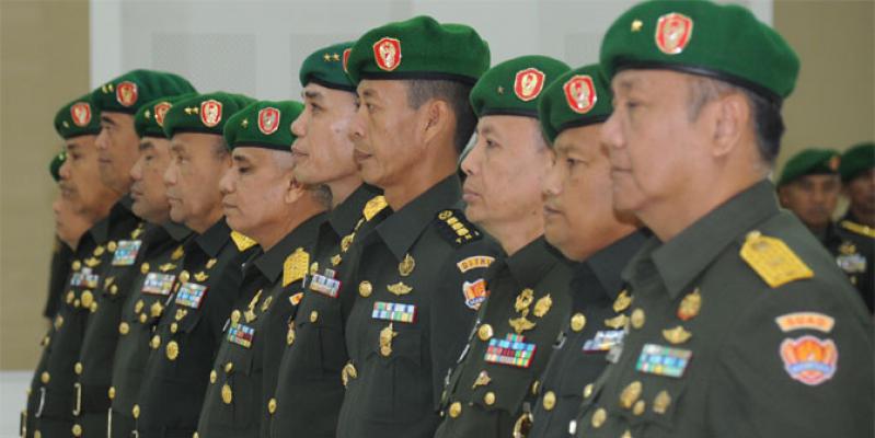 KSAD Pimpin Sertijab Petinggi TNI AD