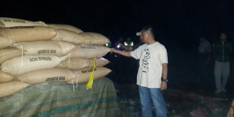 Kodim 0203 Gerebek Gudang Pupuk di Langkat