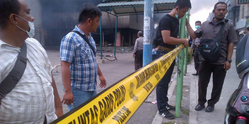 Labfor Selidiki Kebakaran Medan Plaza Senin