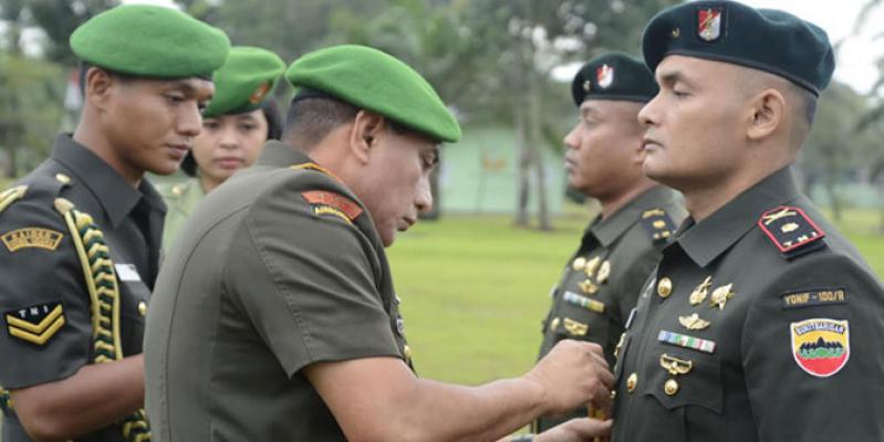 Mayor Andar Dodianto Panggabean Danyonif 100 Raider
