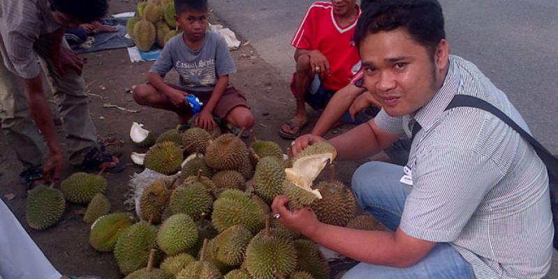Panyabungan Mulai Banjir Durian