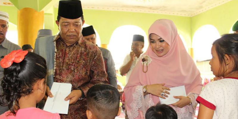 Syukuran Panen, Petani Bonan Dolok Undang Bupati Madina