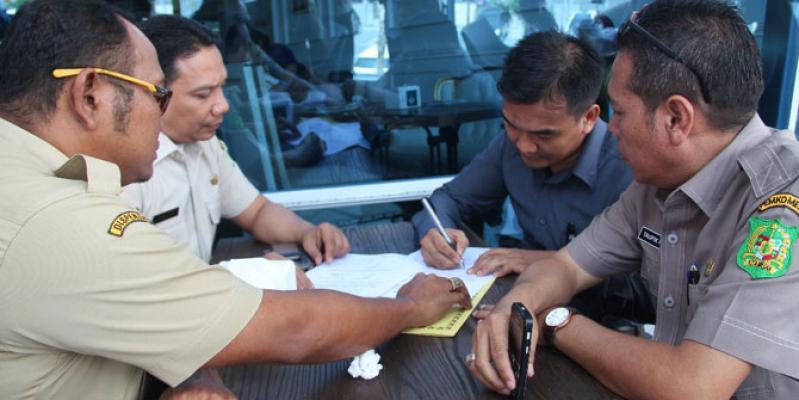 Tim Terpadu Penegakan Perda Datangi 3 Tempat Usaha di Ring Road City Walk