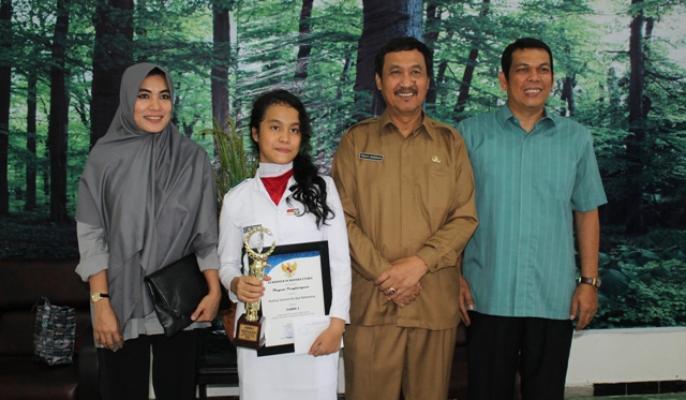 Duta Sumut Lomba Bercerita Tingkat Nasional, Audrey Siap Pertahankan Gelar yang Diraih Seniornya
