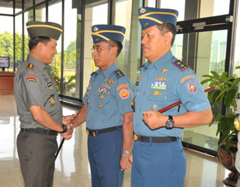 Tujuh Pati TNI Naik Pangkat