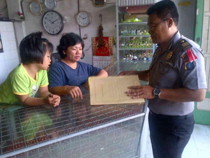 Kapolres Batu Bara Imbau Pemilik Toko Emas Pasang CCTV