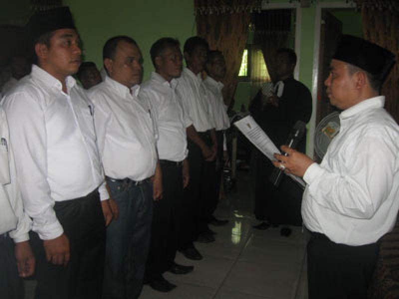 Panwascam Se Kabupaten Madina Dilantik