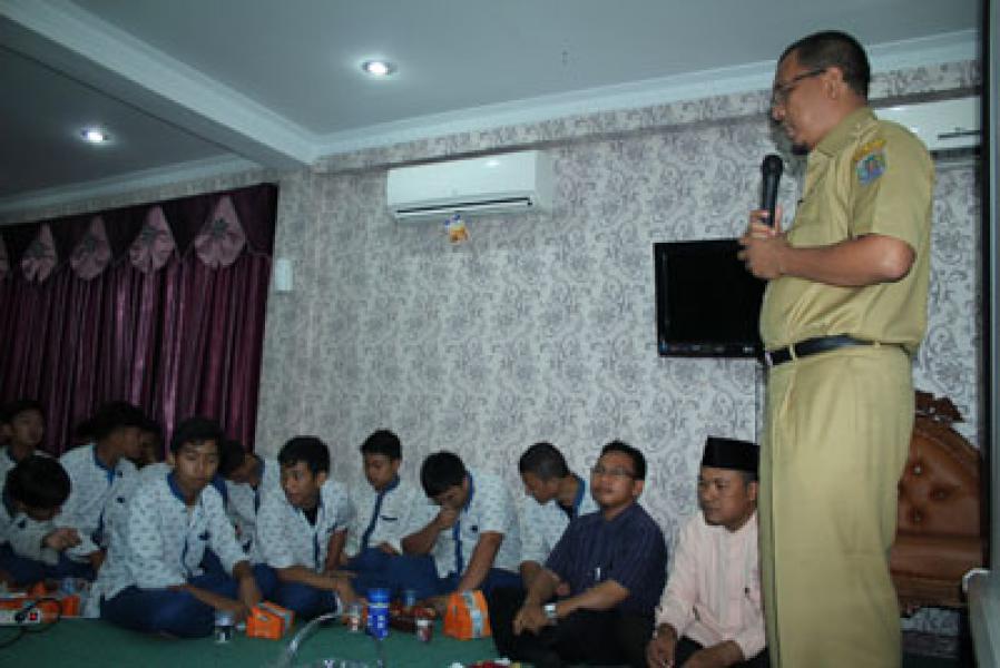 Wakil Walikota Binjai Terima Pelajar Al Fityan Medan