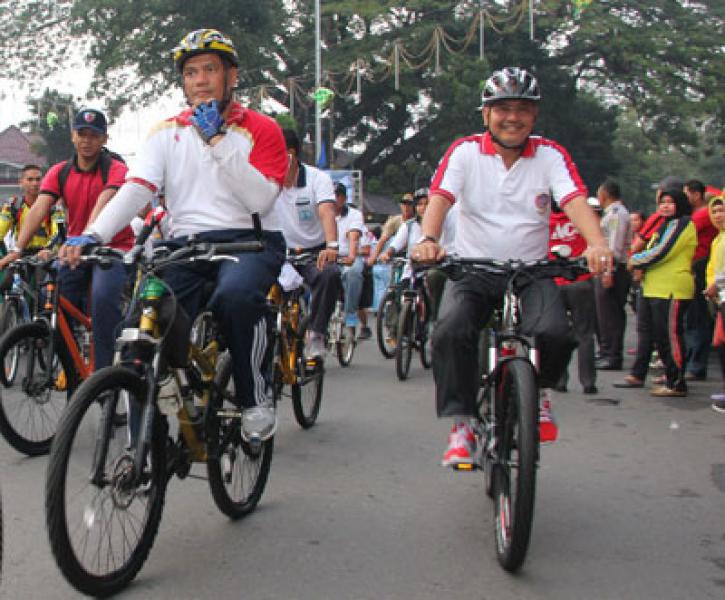 5.000 Peserta Ikuti Car Free Day dan Fun Bike di Medan