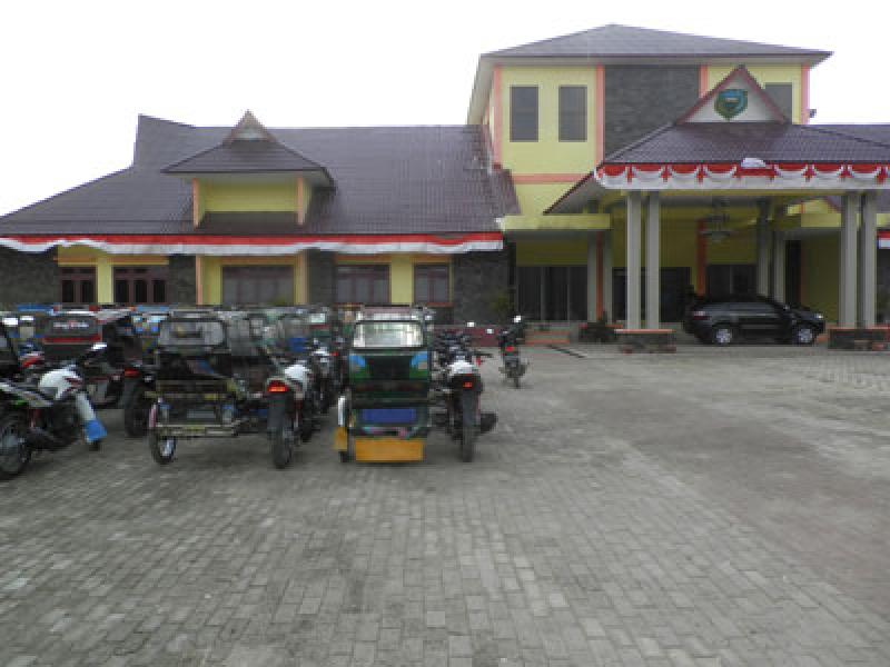 Puluhan Parbetor Datangi Kantor Bupati Palas