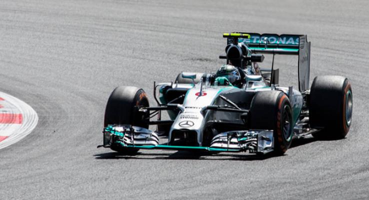2 Mercedes Start Terdepan di GP F1 Jepang
