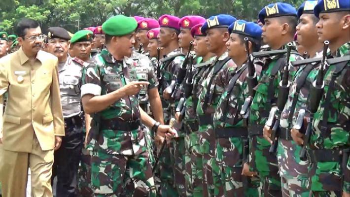 4 Ribu Pasukan Gabungan Dikerahkan Kawal Jokowi di Sumut