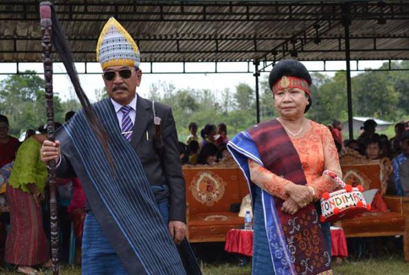 Donald Sihombing Bersama Masyarakat Lintong Ni Huta dan Paranginan Syukuran Atas Keberhasilan Maddin Sihombing Bangun Hutamas