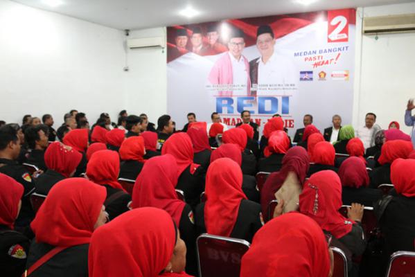 Geruduk Posko Perubahan, Joko Tingkir Tegaskan Dukung REDI