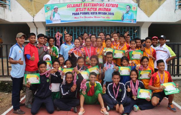 Medan Tuntungan Optimistis Perbaiki Peringkat di Porkot 2015