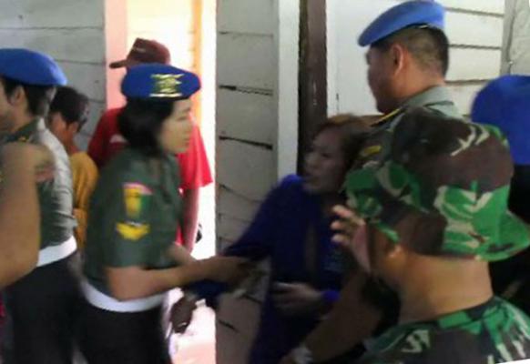 Pengosongan Asrama Kodam Bukit Barisan Berlangsung Ricuh