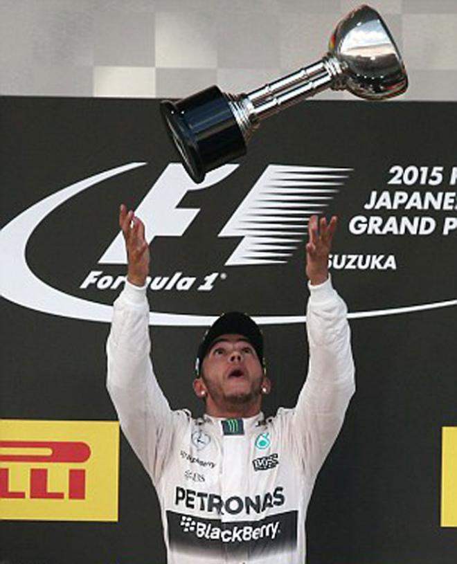 Perkasa di GP Jepang, Hamilton Kian Kokoh di Puncak