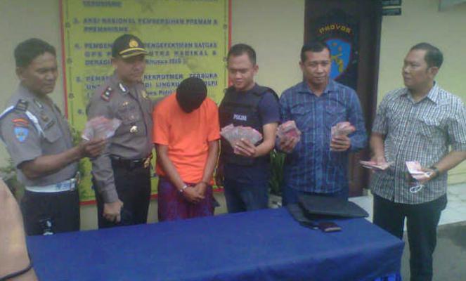 Polsek Sunggal Tangkap Pembobol ATM Bank Mandiri