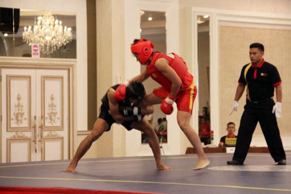 Sumut Raih Dwi Sukses di Kejurnas Wushu 2015