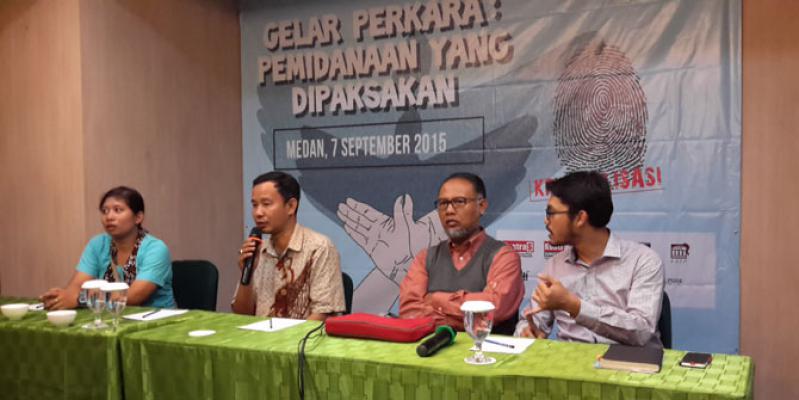Wakil Ketua KPK Non Aktif Bambang Widjojanto Hadiri Gelar Perkara: Pemidanaan Yang Dipaksakan di Medan