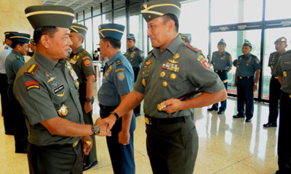 17 Pati TNI Naik Pangkat