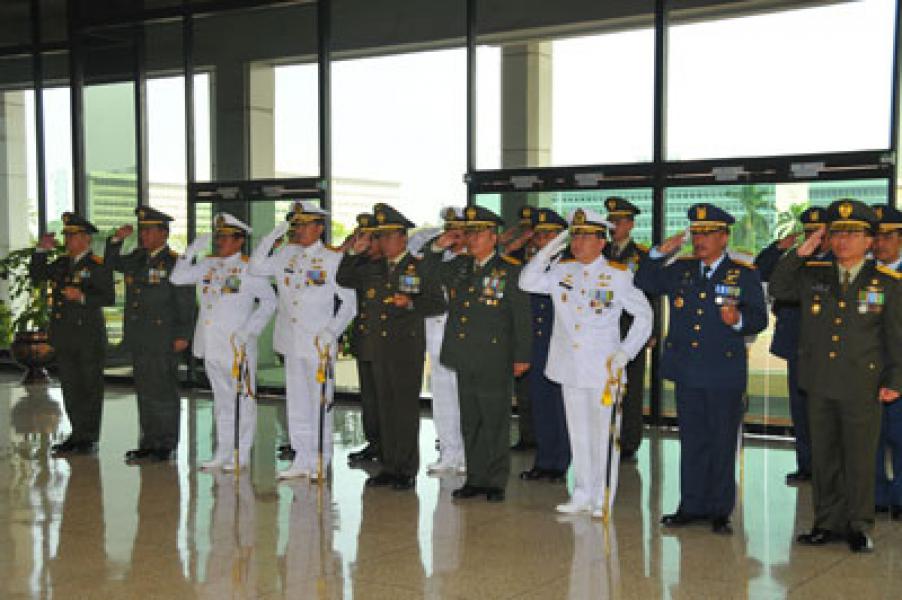21 Pati TNI Naik Pangkat