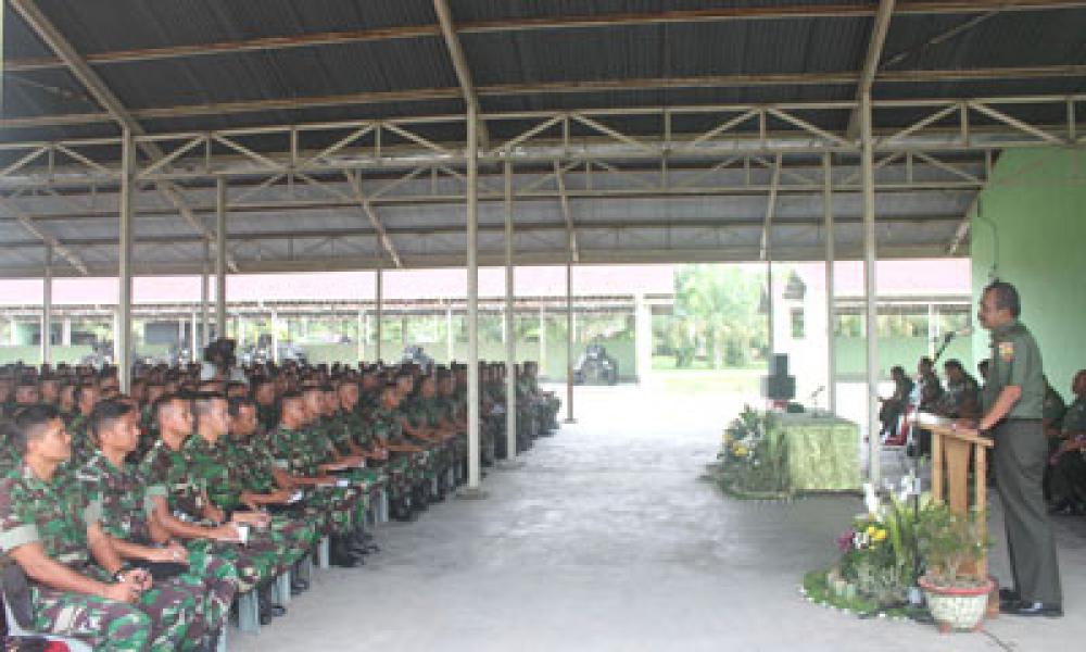 Pangdam I/BB Kunker ke Yonkav 6/Serbu dan Yonzipur 1/DD