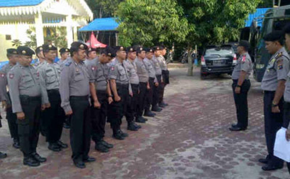 30 Personel Polres Batu Bara Dikirim ke Dairi