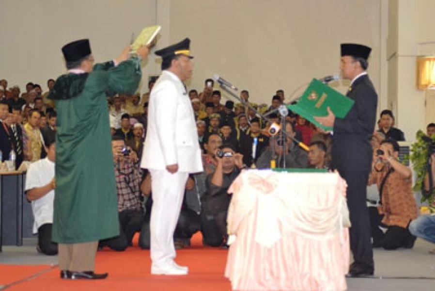 Dahlan Hasan Nasution Dilantik Jadi Bupati Madina
