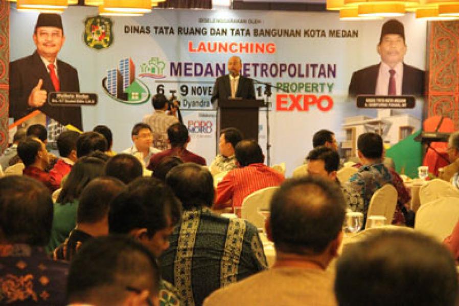 Wali Kota Launching Pameran Medan Metropolitan Expo