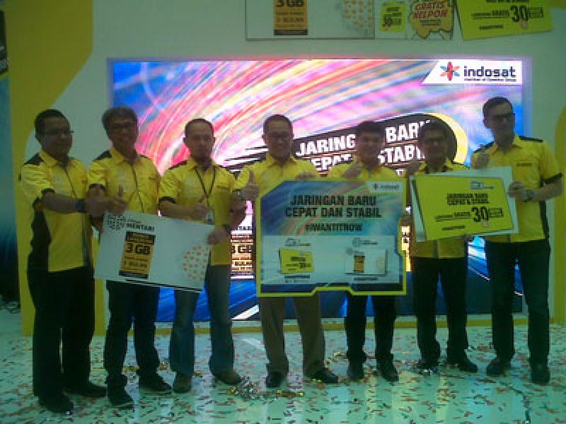 Indosat Launching Jaringan Internet Cepat dan Stabil