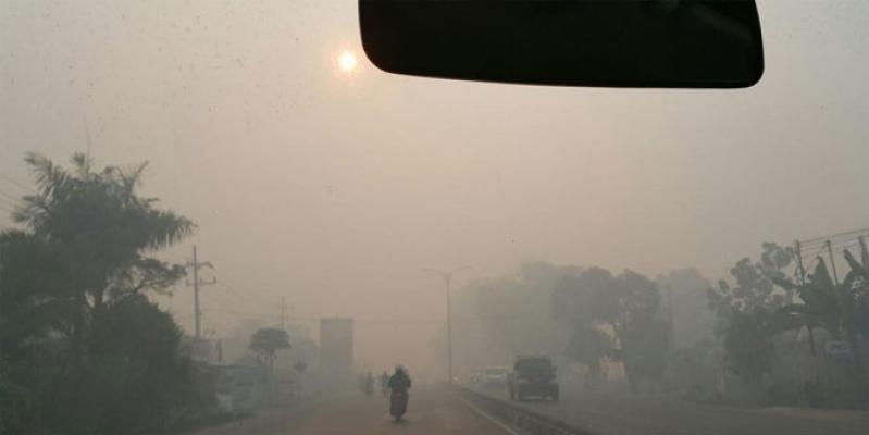 Kabut Asap, Warga Pekanbaru Mandah ke Medan