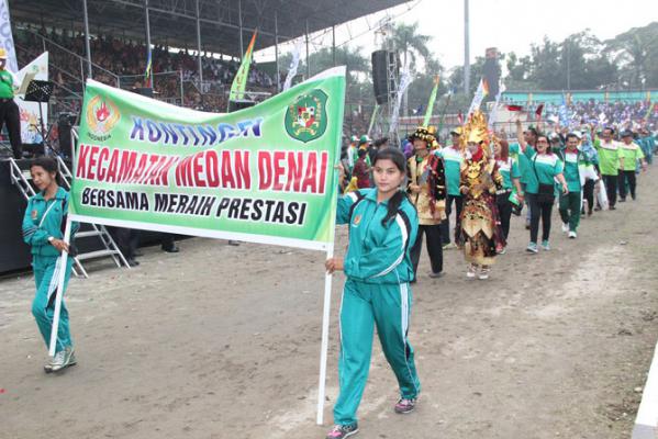 Plh Wali Kota Buka Porkot Medan 2015