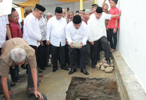 Tahun Baru Islam, Pj Wali Kota Medan Letakkan Batu Pertama Pembangunan Masjid Ar Ramadhan Sunggal