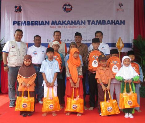 YBM BRI Bakti Sosial di Masjid Agung Gunung Sitoli