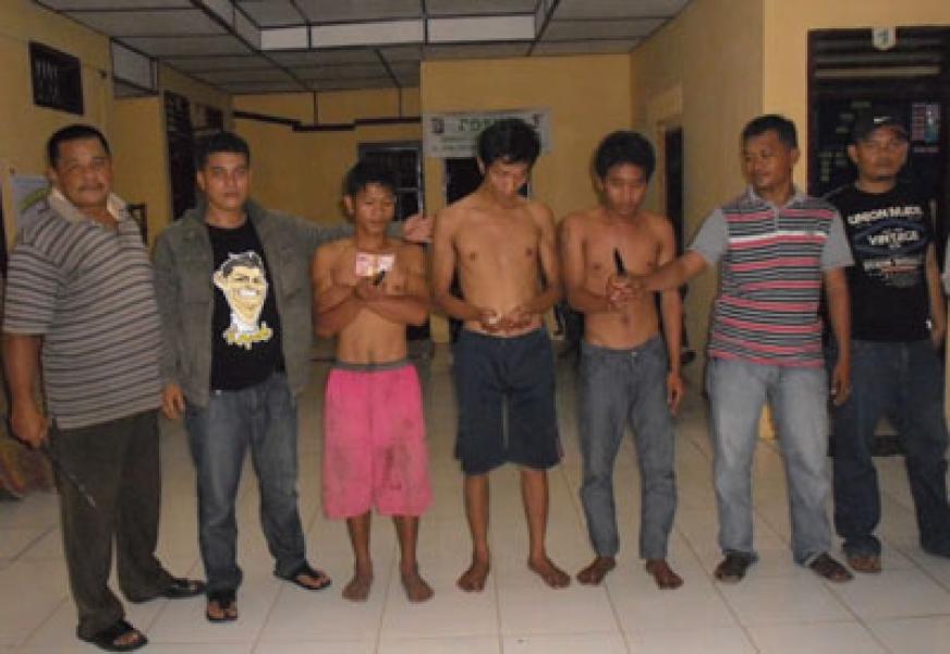 Polsek Talun Kenas Ringkus Pengedar Ganja Saat Transaksi