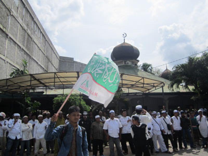 Aliansi Ormas Islam Masih Berjaga di Masjid Taqwa