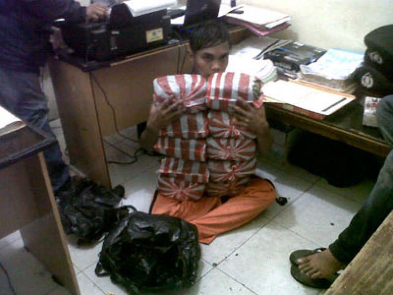Polres Madina Tangkap Pengedar Ganja Antar Provinsi