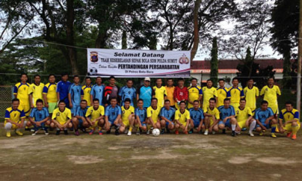 Polres Batu Bara Tahan Imbang Polda Sumut 3-3