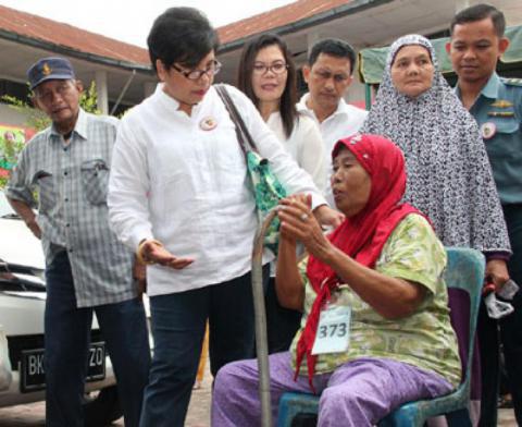 2.000 Warga Belawan Ikuti Bakti Sosial Panitia Natal Oikumene Pemko Medan