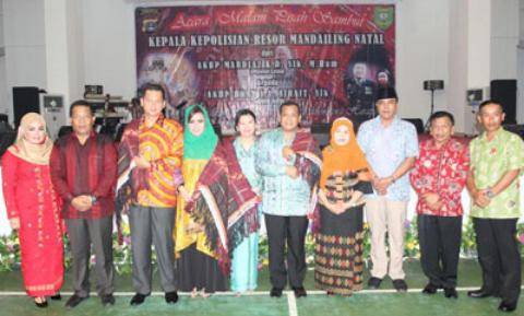Kapolres Madina Pisah Sambut