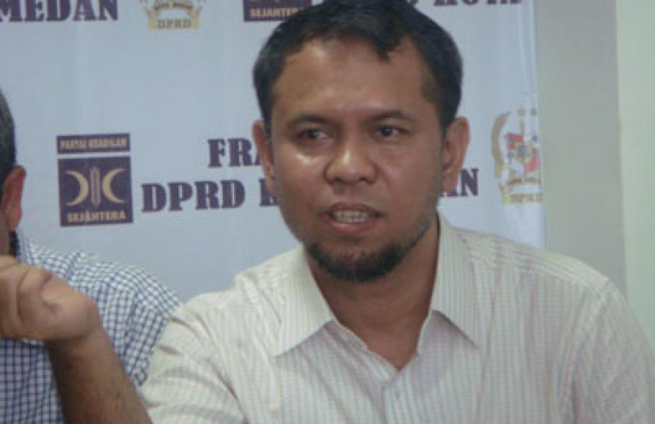 Salman Alfarisi Ketua Komisi C DPRD Medan
