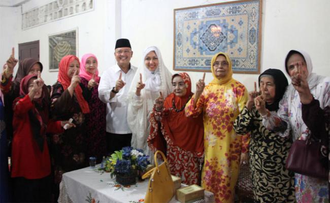 Bersama Istri dan Anak Hadiri Pengajian Ikhwanul Arabia, Eldin Bertekad Jadikan Medan Lebih Religius
