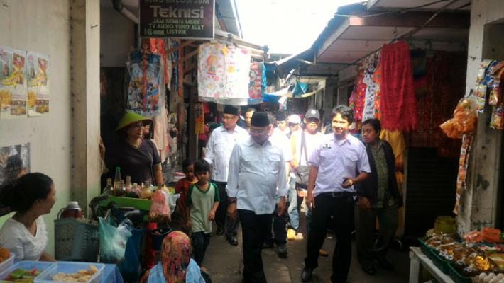 Eldin Kunjungi Pasar Kandak