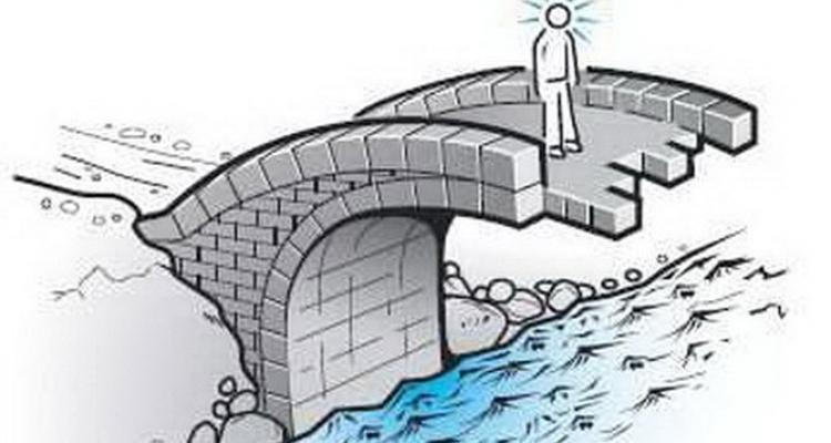 Jembatan Ambruk di Nias Utara, Warga 3 Desa Terisolir