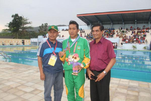 M Fachri Rebut 2 Emas Buat Sumut
