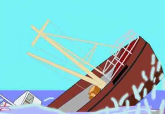 Perahu Karam di Perairan Poncan, Satu Orang Hilang