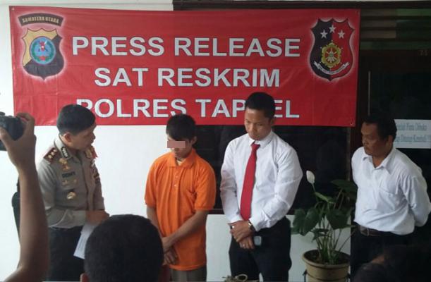 Polres Tapsel Buru Mertua Jadikan Menantu Budak Seks