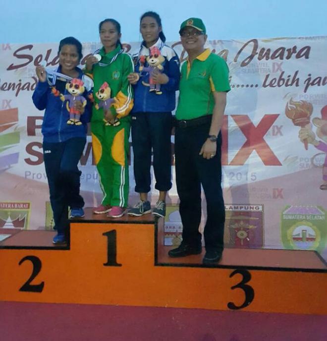 Pretty Sihite Sumbang Emas ke 4 Atletik Sumut
